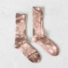 hobo(ホーボー)/TIE-DYED CREW SOCKS C/N/PU タイダイクルーソックス【ネコポス2点まで可能】