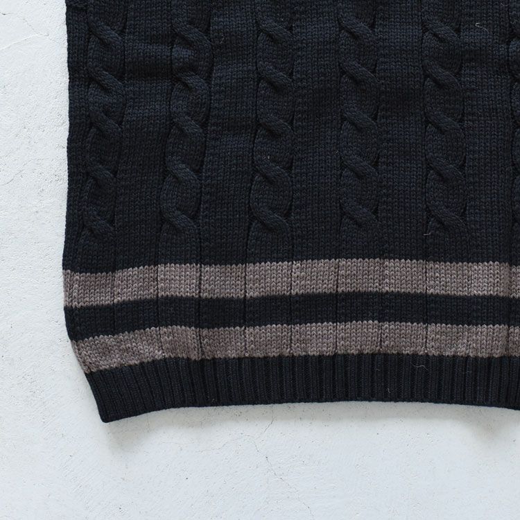 OldderbyKnitwear(オールドダービーニットウェア)/Vネックベスト【2022秋冬】