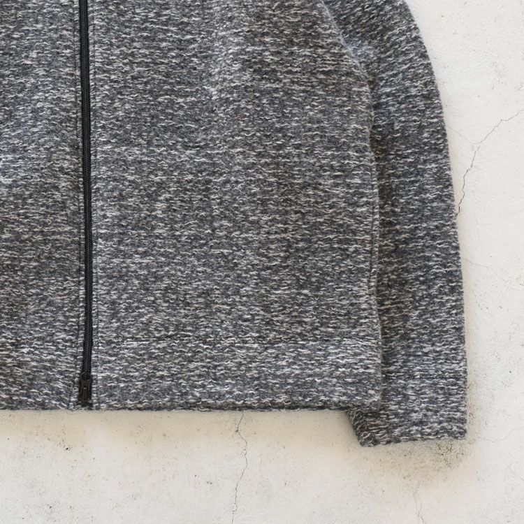 marka(マーカ)/HIGHNECKTRACKJACKETSUPER140sWOOLBOAハイネックトラックジャケットウールボア【2022秋冬】