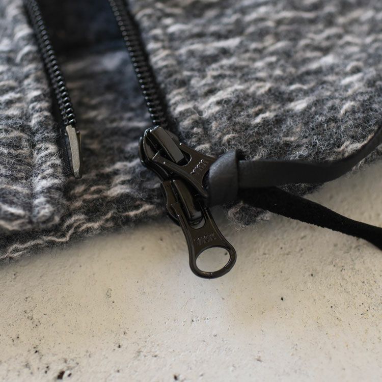 marka(マーカ)/HIGHNECKTRACKJACKETSUPER140sWOOLBOAハイネックトラックジャケットウールボア【2022秋冬】