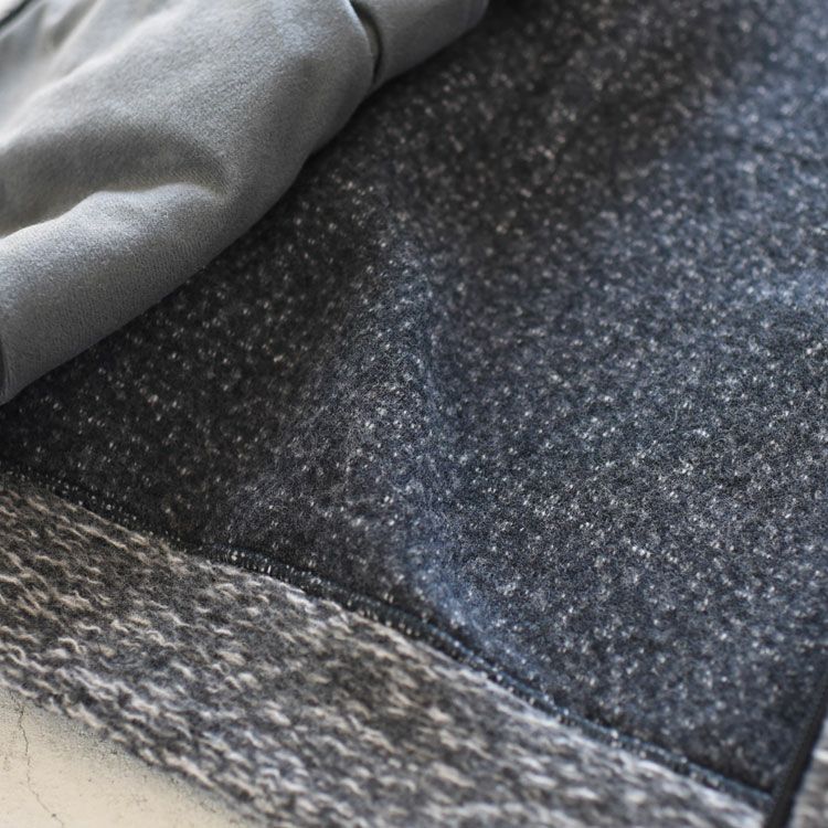 marka(マーカ)/HIGHNECKTRACKJACKETSUPER140sWOOLBOAハイネックトラックジャケットウールボア【2022秋冬】