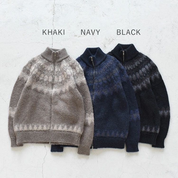 SALE 20％OFF】MOHAIR NORDIC DRIVERS KNIT モヘアノルディック