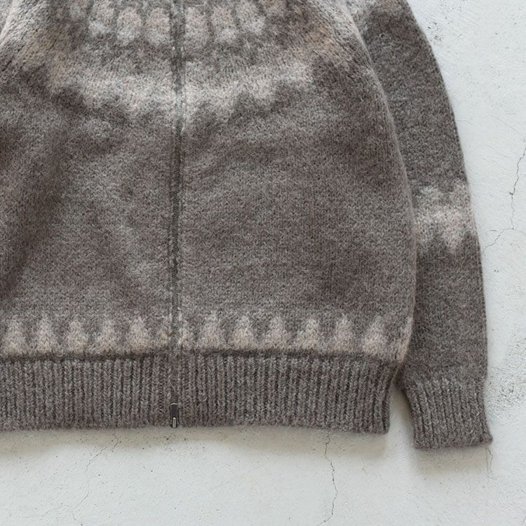 SALE 20％OFF】MOHAIR NORDIC DRIVERS KNIT モヘアノルディック