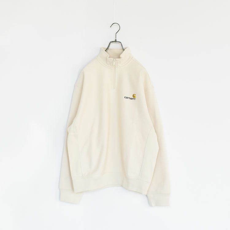 SALE 20％OFF】HALF ZIP AMERICAN SCRIPT SWEATSHIRT ハーフジップ