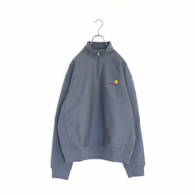 SALE 20％OFF】HALF ZIP AMERICAN SCRIPT SWEATSHIRT ハーフジップ