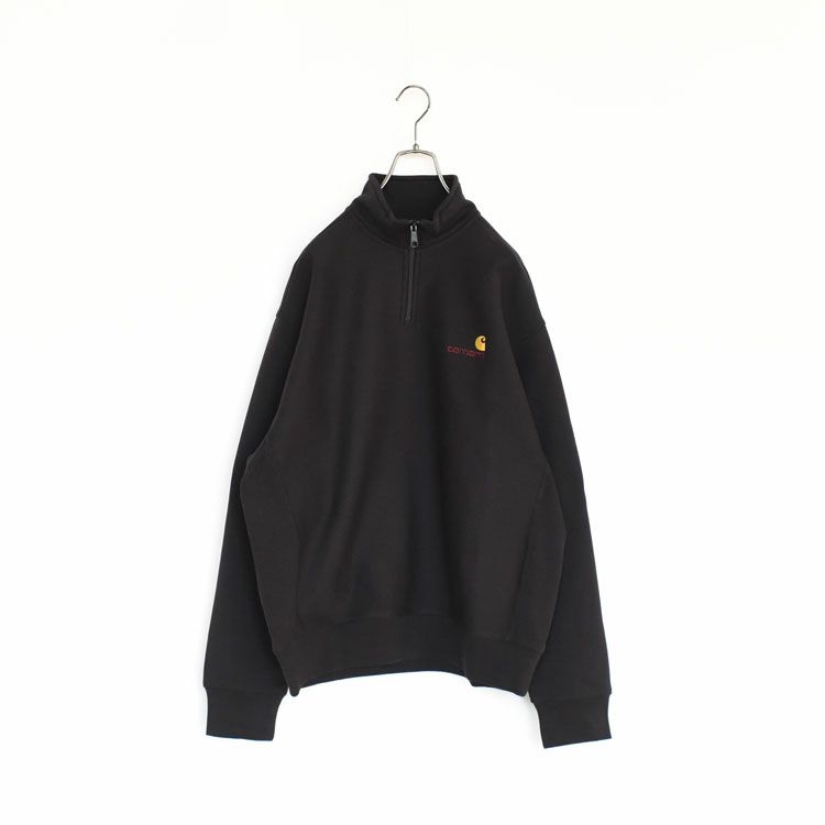 SALE 20％OFF】HALF ZIP AMERICAN SCRIPT SWEATSHIRT ハーフジップ