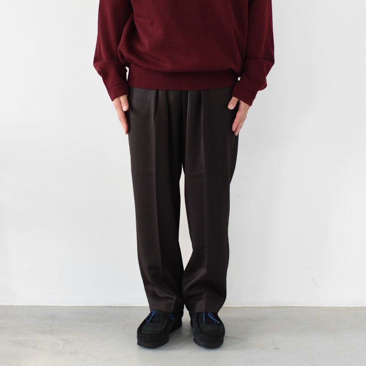 FARAH(ファーラー)/Two Tuck Wide Taperd Pants