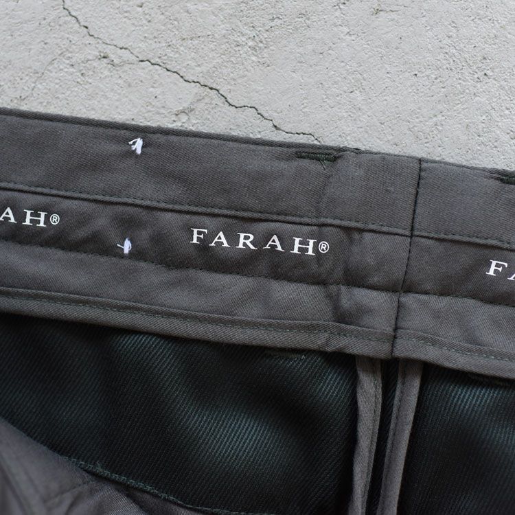 FARAH(ファーラー)/Two Tuck Wide Taperd Pants