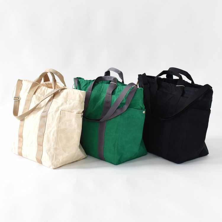 hobo(ホーボー)/2WAY TOTE BAG PARAFFIN CANVAS M 2wayトートバッグパラフィンキャンバス