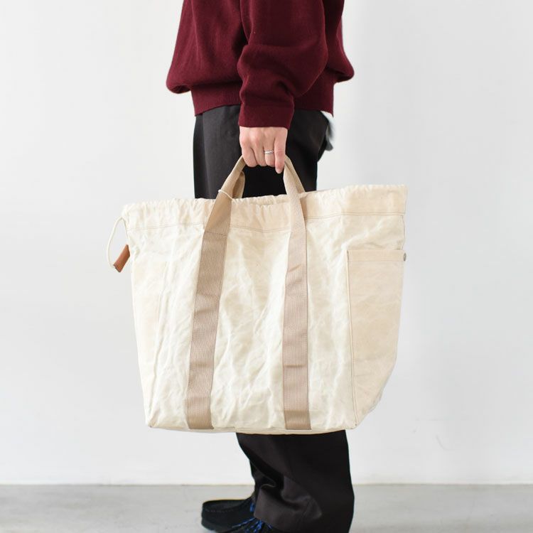 hobo(ホーボー)/2WAY TOTE BAG PARAFFIN CANVAS M 2wayトートバッグパラフィンキャンバス