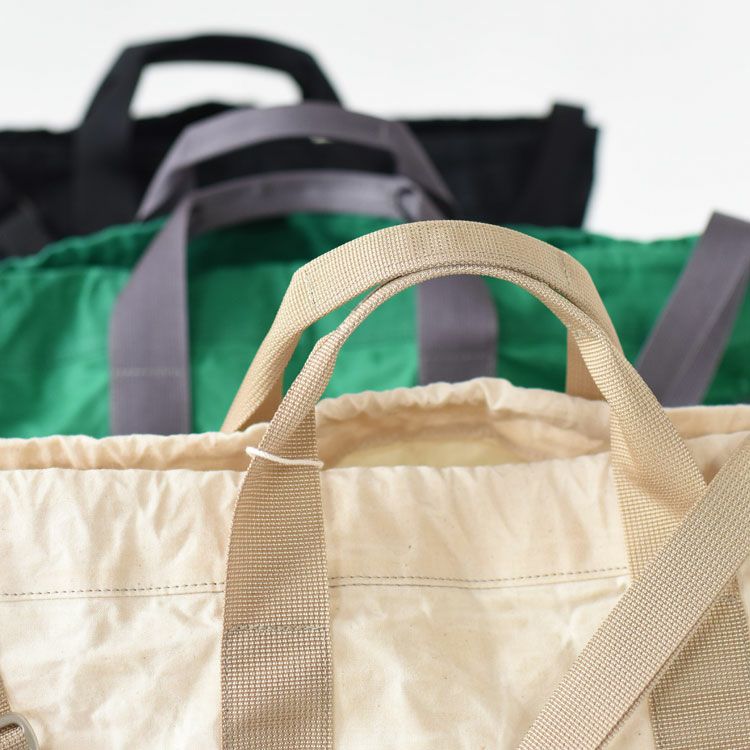 hobo(ホーボー)/2WAY TOTE BAG PARAFFIN CANVAS M 2wayトートバッグパラフィンキャンバス