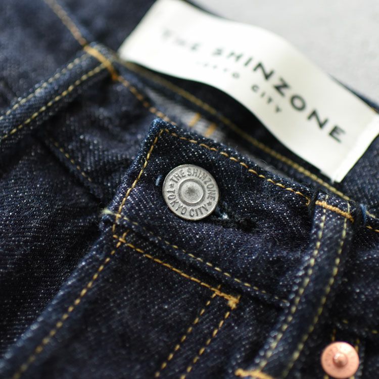 【予約商品】【3～4月入荷予定】THE SHINZONE(ザ シンゾーン)/ORDINARY JEANS(DARK BLUE)　オーディナリージーンズ【履き比べ可能】