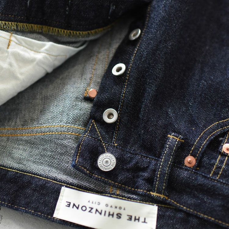 【予約商品】【3～4月入荷予定】THE SHINZONE(ザ シンゾーン)/ORDINARY JEANS(DARK BLUE)　オーディナリージーンズ【履き比べ可能】