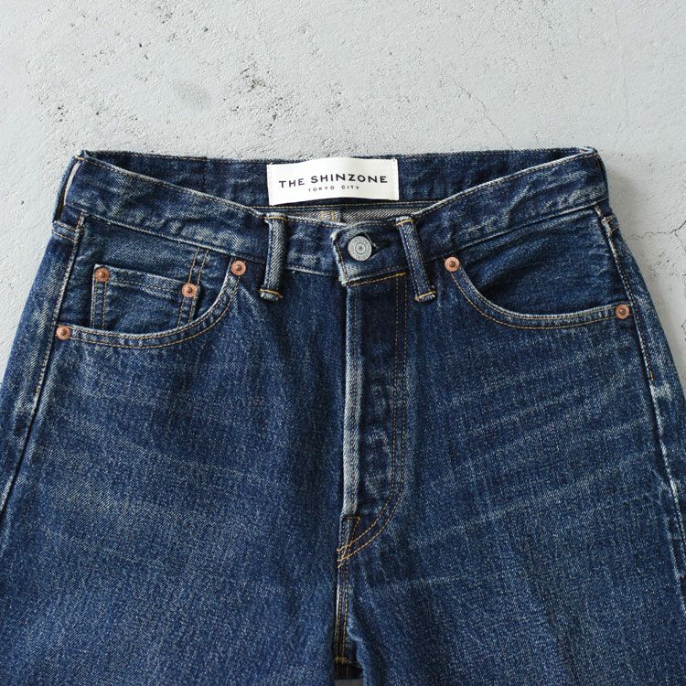 【予約商品】【3～4月入荷予定】THE SHINZONE(ザ シンゾーン)/ORDINARY JEANS(BLUE) オーディナリージーンズ【履き比べ可能】