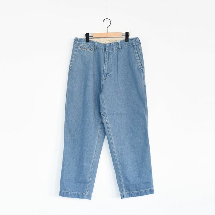 SALE 25％OFF】Wide Denim Pants ワイドデニムパンツ/nanamica