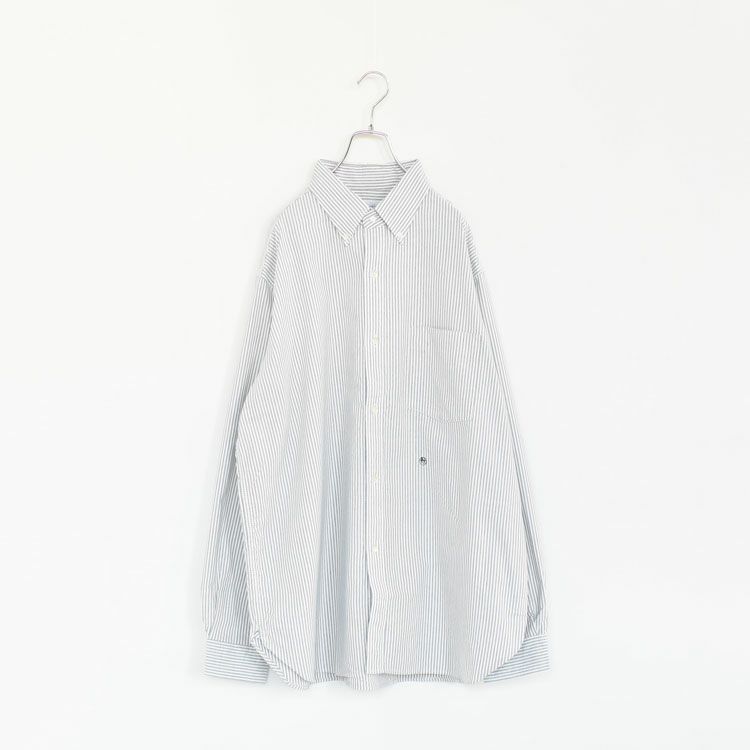 SALE 20％OFF】Button Down Stripe Wind Shirt ボタンダウンストライプ