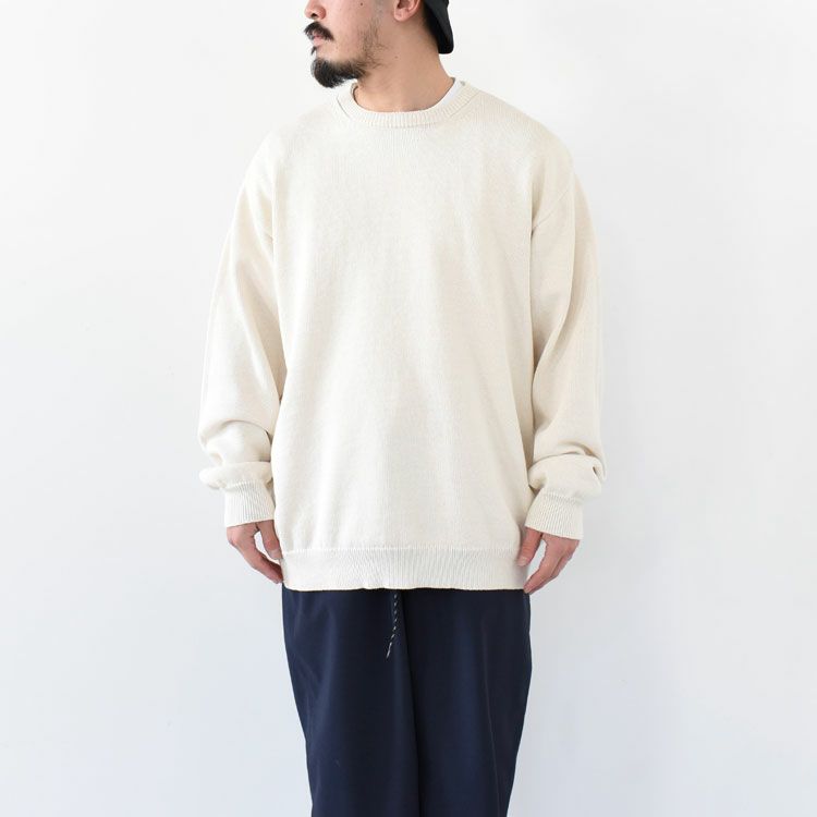 nanamica(ナナミカ)/7G Crew Neck Sweater　7Gクルーネックセーター