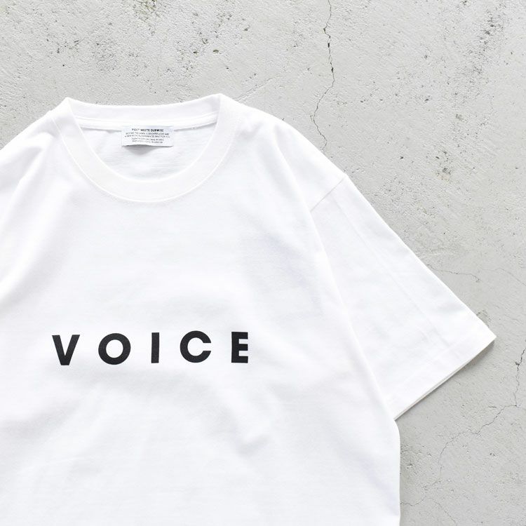 Voice T-Shirt ボイスTシャツ/POET MEETS DUBWISE(ポエトミーツ