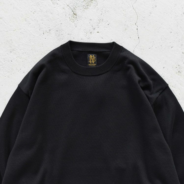 BATONER(バトナー)/SEAISLAND COTTON CREW NECK シーアイランドコットンクルーネック