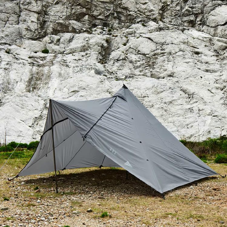 【予約商品】【3月末～4月入荷予定】and wander(アンドワンダー)/muraco × and wander HERON 1POLE TENT SHELTER SET