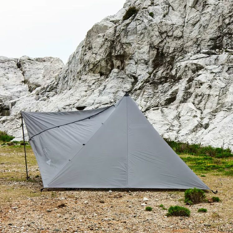 muraco × and wander HERON 1POLE TENT SHELTER SET/and wander(アンド