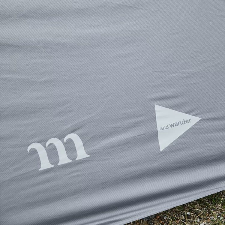 【予約商品】【3月末～4月入荷予定】and wander(アンドワンダー)/muraco × and wander HERON 1POLE TENT SHELTER SET