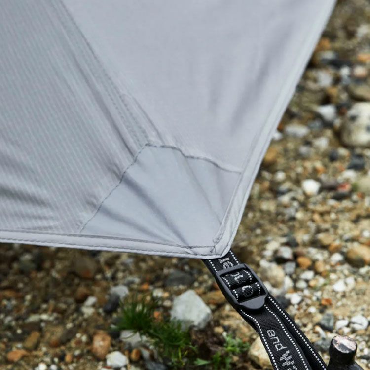 【予約商品】【3月末～4月入荷予定】and wander(アンドワンダー)/muraco × and wander HERON 1POLE TENT SHELTER SET