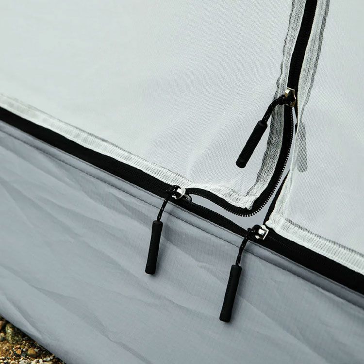 【予約商品】【3月末～4月入荷予定】and wander(アンドワンダー)/muraco × and wander HERON 1POLE TENT SHELTER SET
