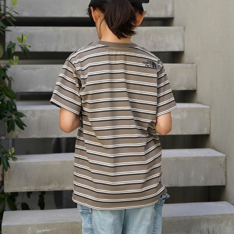 THE NORTH FACE(ザ・ノースフェイス)/S/S Border Tee ショートスリーブボーダーティー（キッズ）【ネコポス1点まで可能】