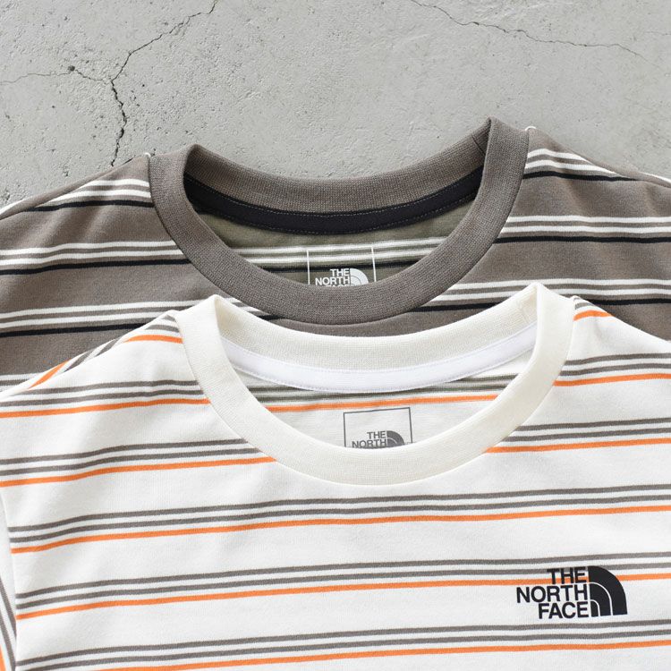 THE NORTH FACE(ザ・ノースフェイス)/S/S Border Tee ショートスリーブボーダーティー（キッズ）【ネコポス1点まで可能】