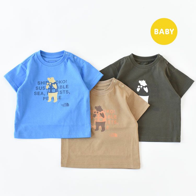 SALE 10％OFF】B S/S Shiretoko Toko Tee ショートスリーブシレトコトコティー（ベビー）【メール便2点まで可能】/THE  NORTH FACE(ザ・ノース・フェイス)【返品交換不可】 | BINGOYA