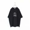 POET MEETS DUBWISE(ポエトミーツダブワイズ)/"Commune" Oversized T-Shirt コミューンオーバーサイズTシャツ
