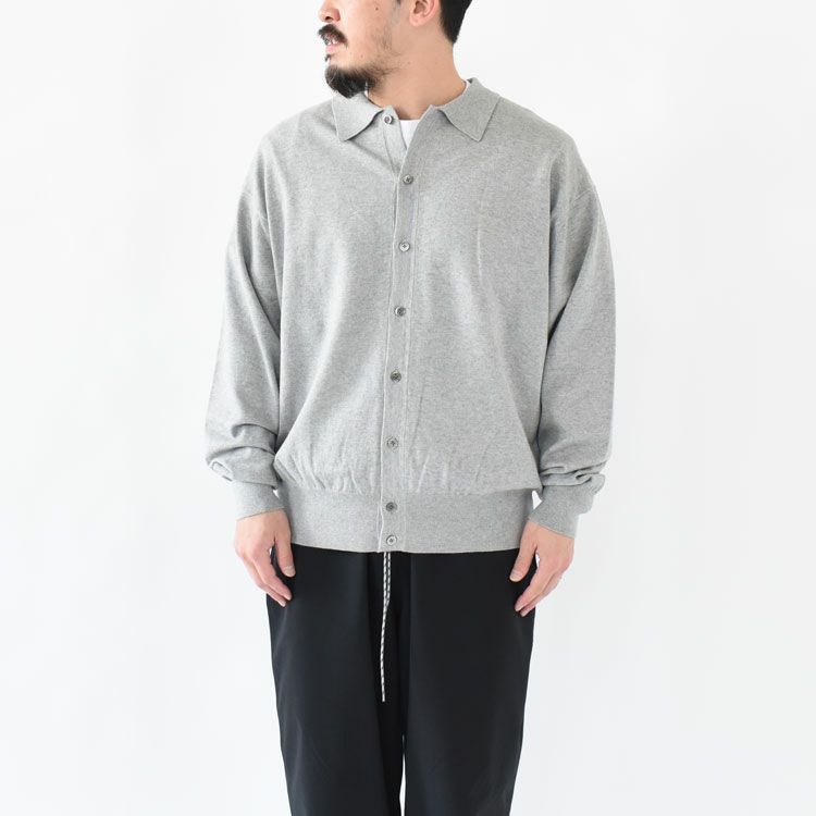 crepuscule(クレプスキュール)/Knit Shirts L/S ニットシャツロングスリーブ