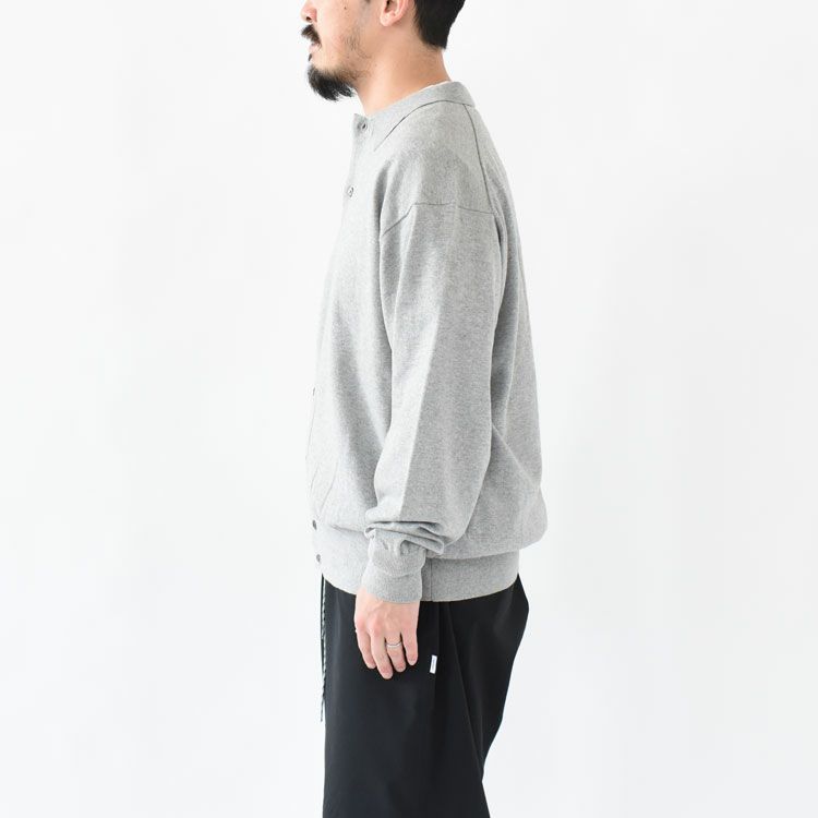 crepuscule(クレプスキュール)/Knit Shirts L/S ニットシャツロングスリーブ