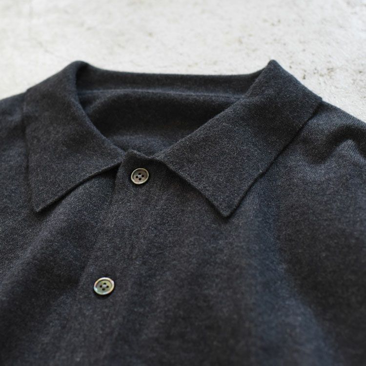 crepuscule(クレプスキュール)/Knit Shirts L/S ニットシャツロングスリーブ