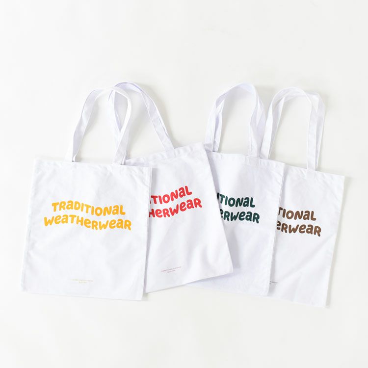 Traditional Weatherwear(トラディショナルウェザーウェア)/WAVE LOGO TOTE ウェーブロゴトート