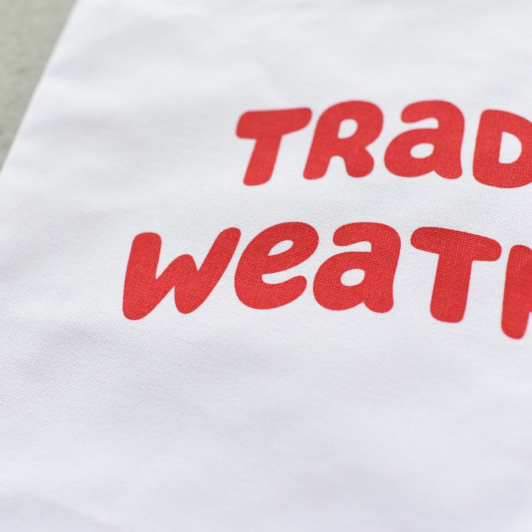 Traditional Weatherwear(トラディショナルウェザーウェア)/WAVE LOGO TOTE ウェーブロゴトート