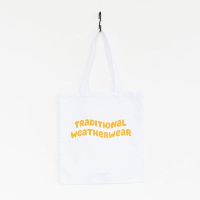 Traditional Weatherwear(トラディショナルウェザーウェア)/WAVE LOGO TOTE ウェーブロゴトート
