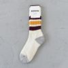 ROTOTO(ロトト)/COARSE RIBBED OLDSCHOOL CREW SOCKS オールドスクールクルーソックス【ネコポス2点まで可能】