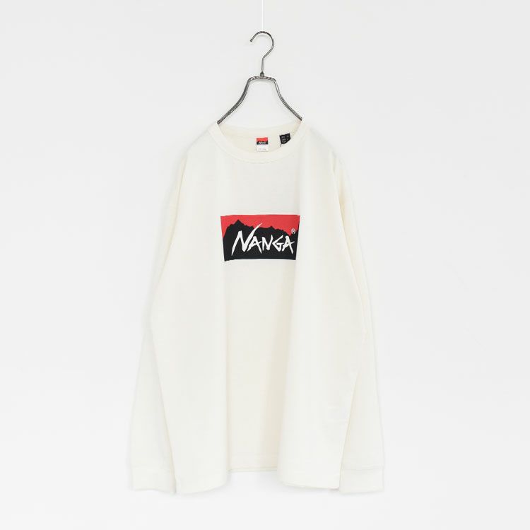 ECO HYBRID BOX LOGO L/S TEE エコハイブリッドボックスロゴTシャツ