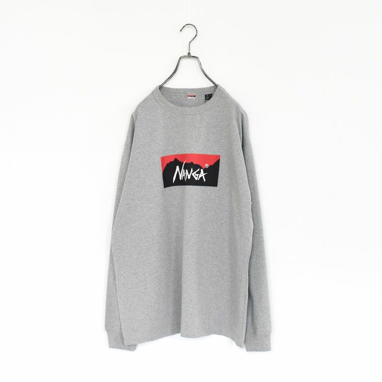 ECO HYBRID BOX LOGO L/S TEE エコハイブリッドボックスロゴTシャツ