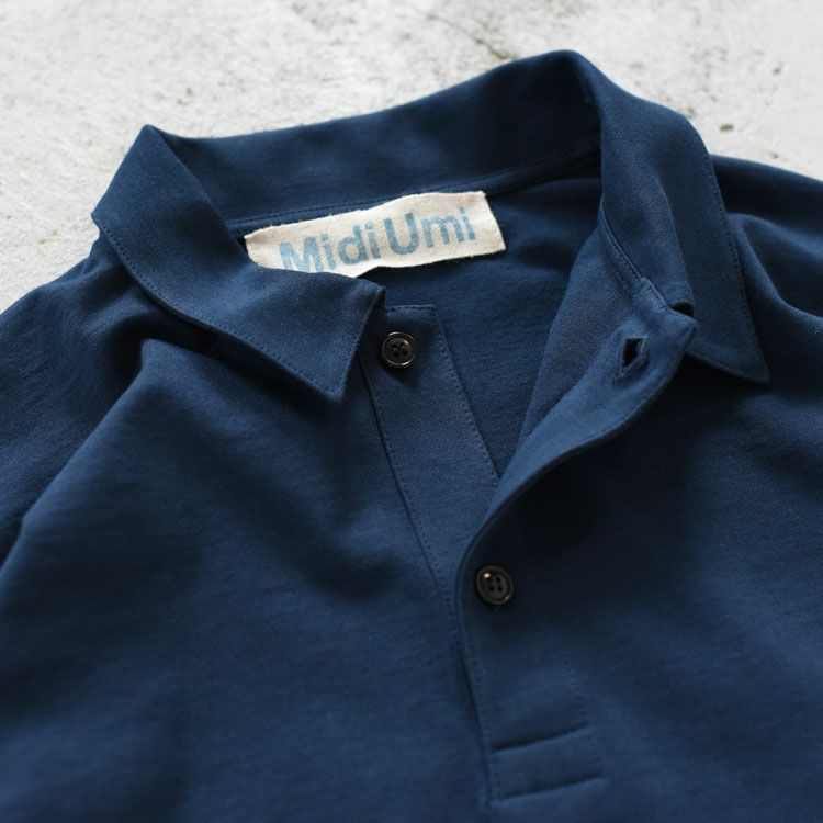 MidiUmi(ミディウミ)/shirt collar p/o シャツカラープルオーバー