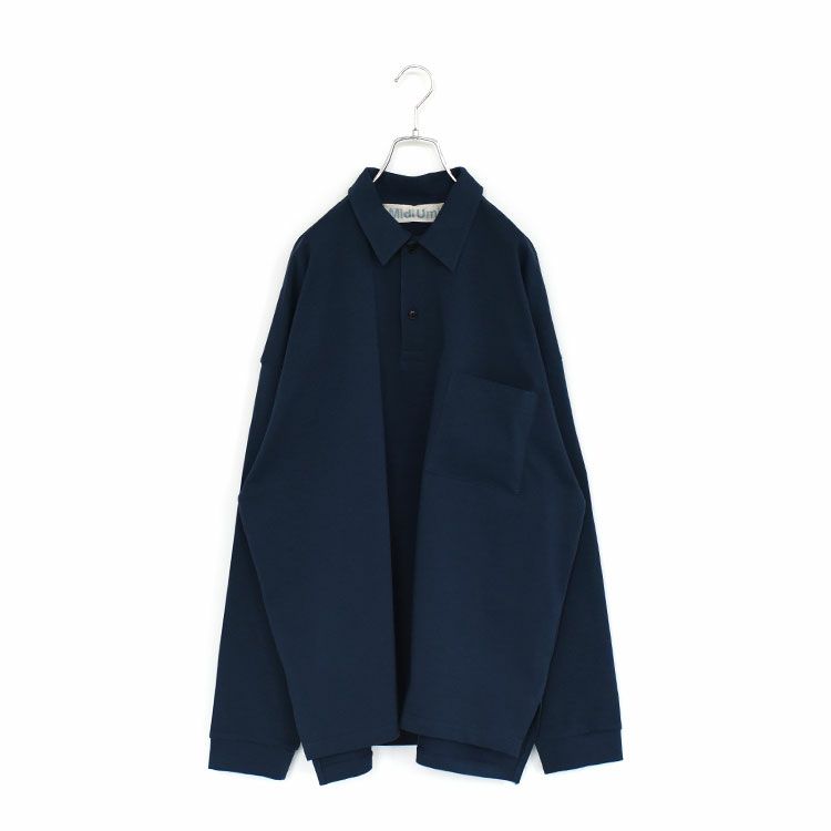 SALE 20％OFF】shirt collar p/o シャツカラープルオーバー/MidiUmi