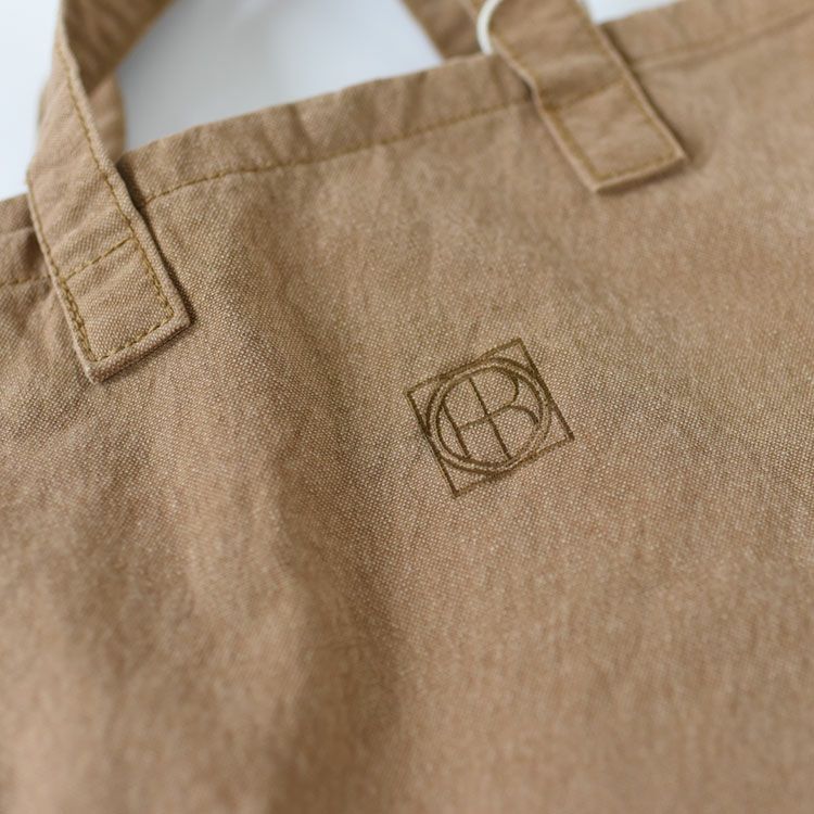 【SALE 10％OFF】2WAY TOTE BAG COTTON CANVAS VINTAGE WASH  ツーウェイトートバッグ/hobo(ホーボー)【返品交換不可】