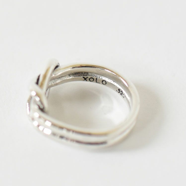 XOLO JEWELRY(ショロジュエリー)/Knot Ring Large ノットリングラージ