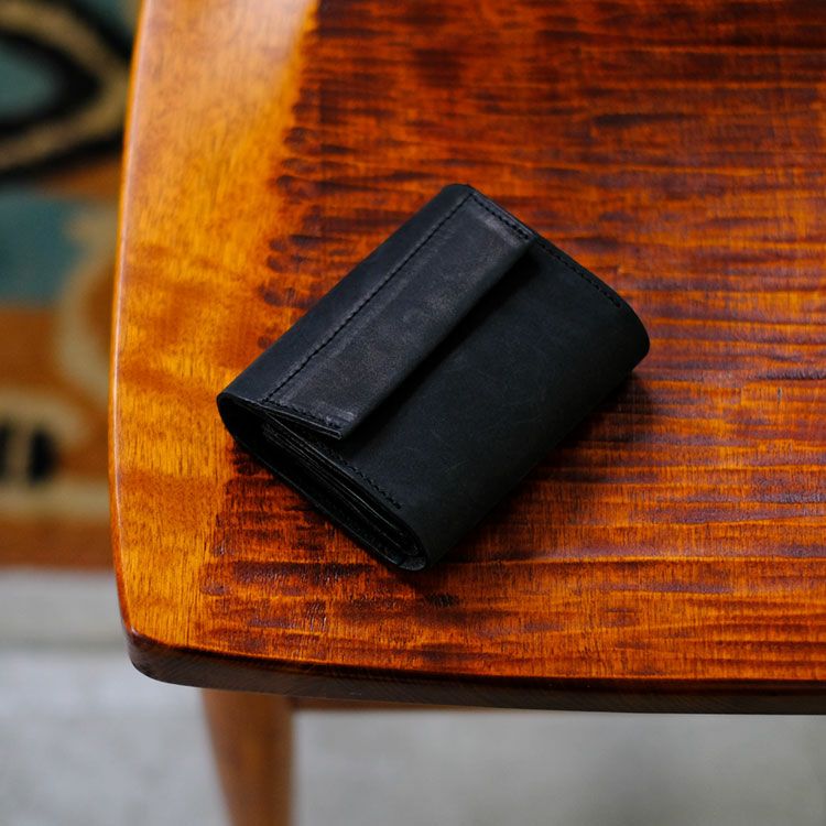 SALE 10％OFF】ACCORDION WALLET NUBUCK COW LEATHER アコーディオン