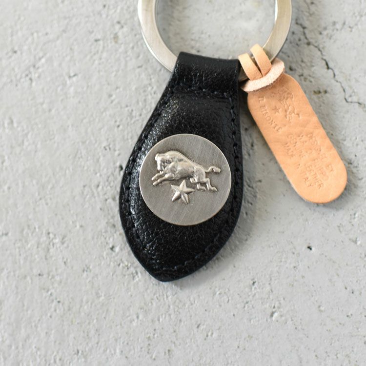 IL BISONTE(イルビゾンテ)/キーリング【ネコポス1点まで可能】