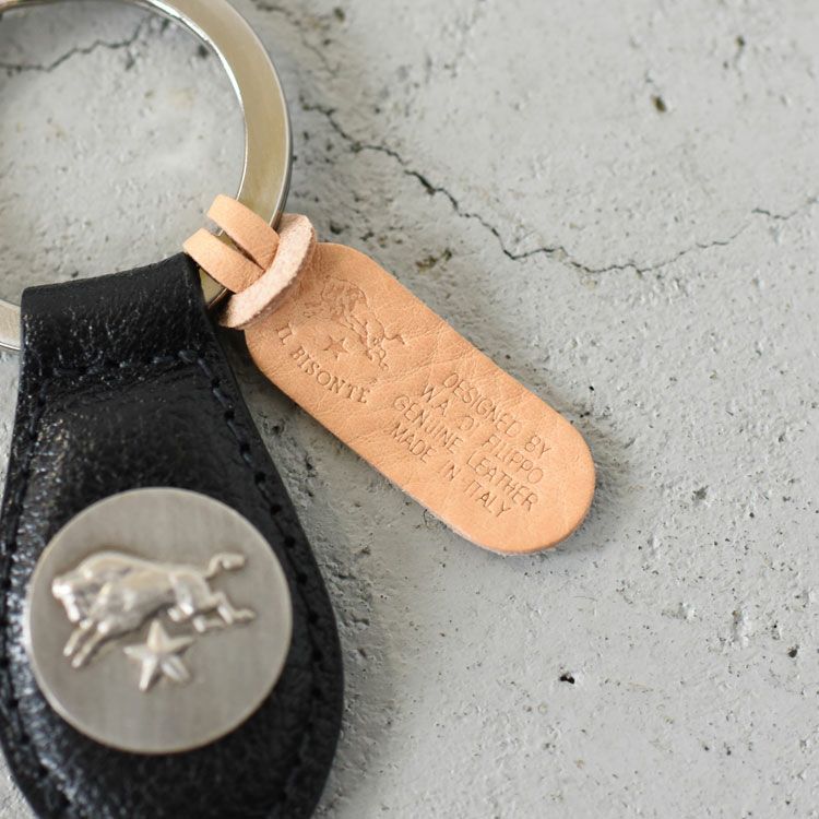 IL BISONTE(イルビゾンテ)/キーリング【ネコポス1点まで可能】