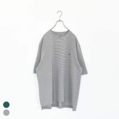 Moss Stitch Field H/S Tee モスステッチフィールドTシャツ/THE