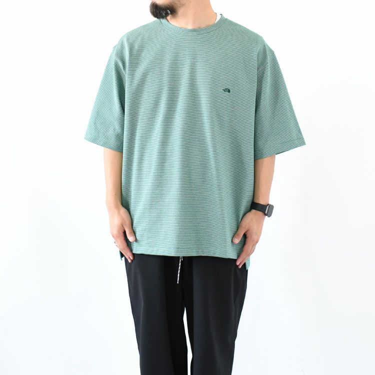 THE NORTH FACE - PURPLE LABEL Moss Stitch Field H/S Teeの+cidisol.org